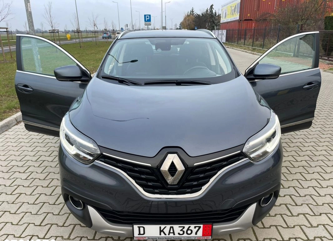 Renault Kadjar cena 69990 przebieg: 54000, rok produkcji 2018 z Leszno małe 562